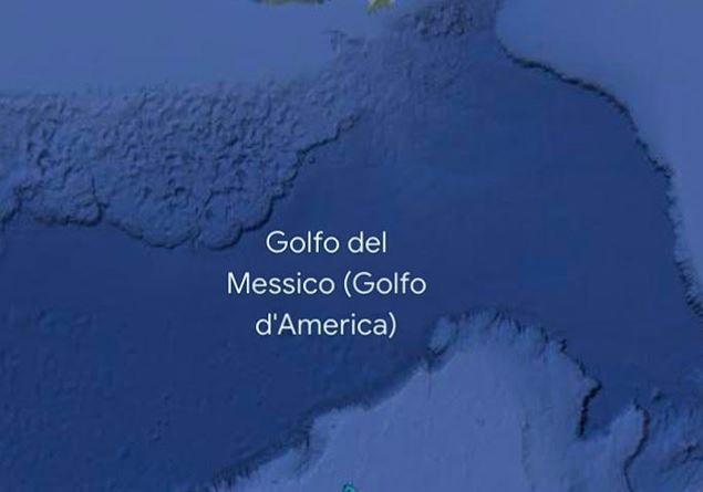 On Google maps, the Gulf of Mexico is already Gulf of America