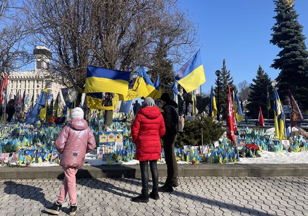 Three years of war: in Kyiv the day of memory and prayer