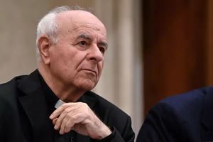 Monsignor Vincenzo Paglia, 79 anni, presidente della Pontificia Accademia per la Vita