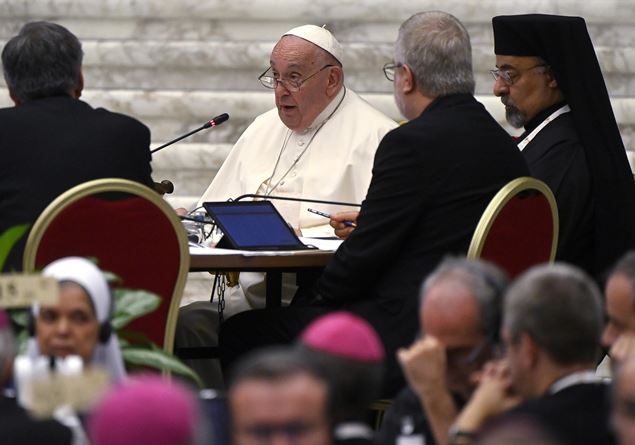 The Pope from Gemelli thinks about the Synod and goes a calendar until 2028