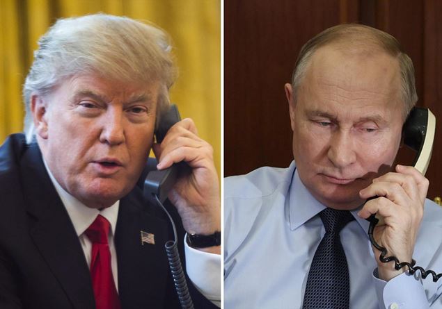 Trump-Putin red phone, encouraging signals for peace