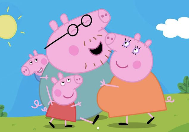 A new baby arrives at Pig: Peppa and George ready for growth adventure