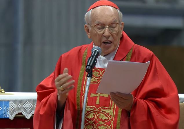 Cardinal Re: “Love is the only force capable of changing the world”