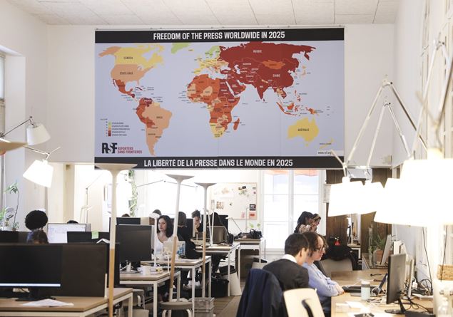 Freedom of the press: increasingly threatened in Europe and in the world