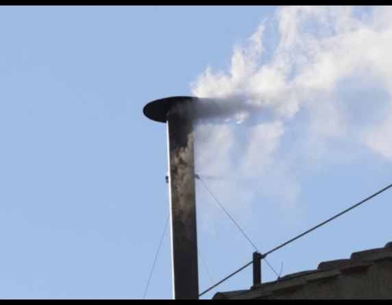 White smoke at the fourth vote