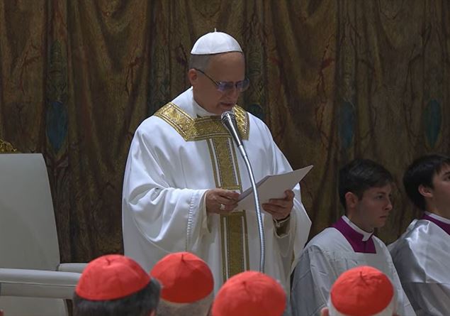 Leone XIV: “The church is a lighthouse that illuminates the nights of the world”