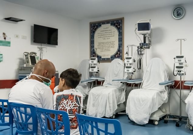 Between trauma of war and illness, Soleterre alongside the Palestinian children