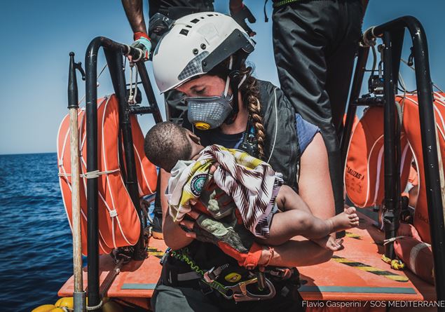 The first gesture of humanity: «I was injured, and you took care of me. I was at sea, and you saved me “