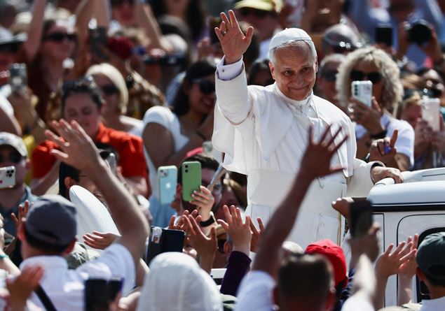 Pope Leone: “Let’s not be paralyzed by resignation”