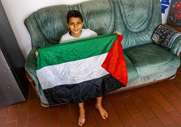From Hell of Gaza to the Balducci Center in Zugliano, Amir has returned to smile