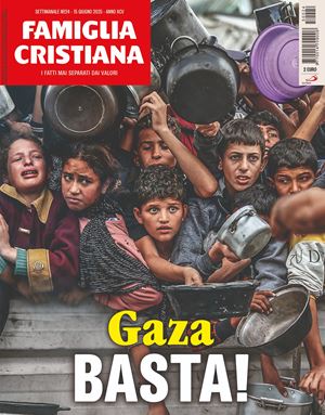 The cover of Famiglia Cristiana on newsstands Thursday 12 June. The cover of Famiglia Cristiana on newsstands Thursday 12 June.