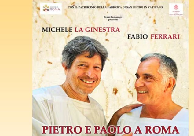 At the theater, in the footsteps of Pietro and Paolo