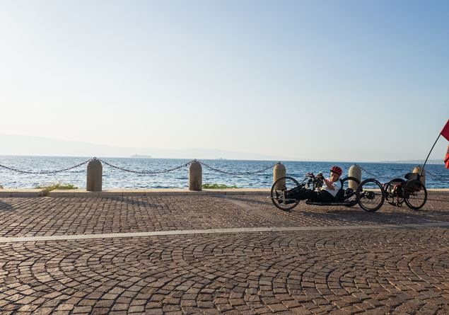 Here’s how I crossed Calabria in handbike