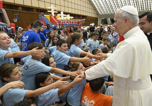 Our best wishes to the Pope through support for the Santa Marta pediatric dispensary