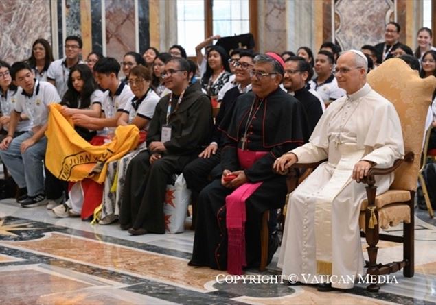 Leone to the Peruvians: ‘Be missionaries wherever you go’