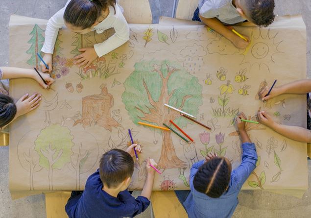 Build a sustainable future on school desks