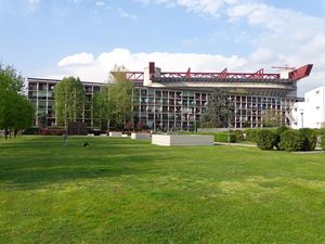 The Harar district in Milan, near the San Siro stadium. The Harar district in Milan, near the San Siro stadium.