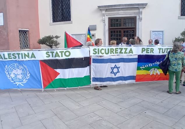 Israel and Palestine together, the difficult testimony to the Lido of Venice