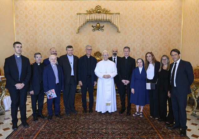 The best wishes for the readers brought to the Pope