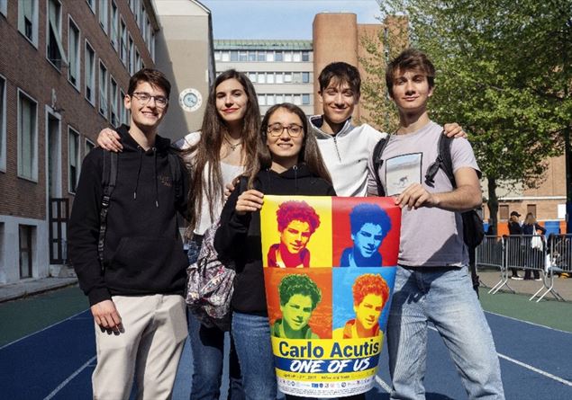 Carlo Acutis seen by the boys: “One of us and an example of how to live faith every day”