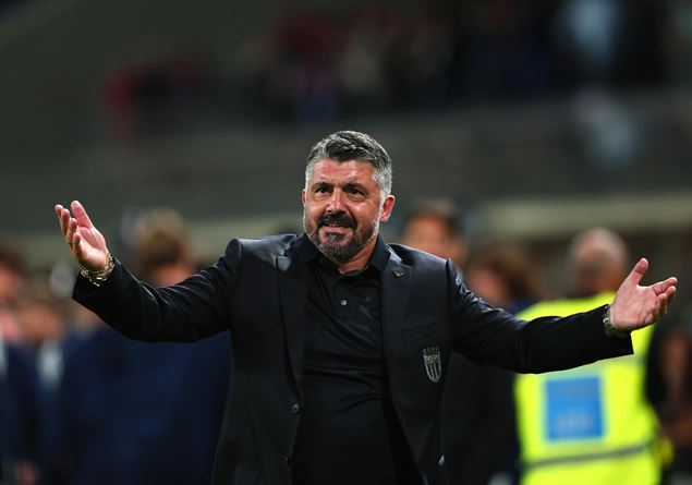 Gattuso, blue heart and defense against oratory: Italy marks and collects too much