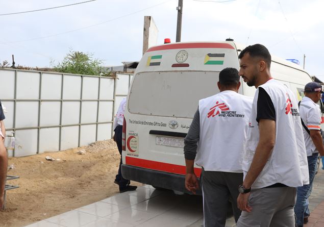 MSF, killed the thirteenth operator. ‘We stay in Gaza City as long as possible’